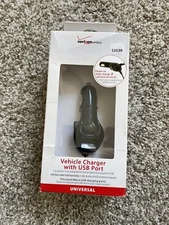 Verizon Vehicle Charger With USB Port universal new in box