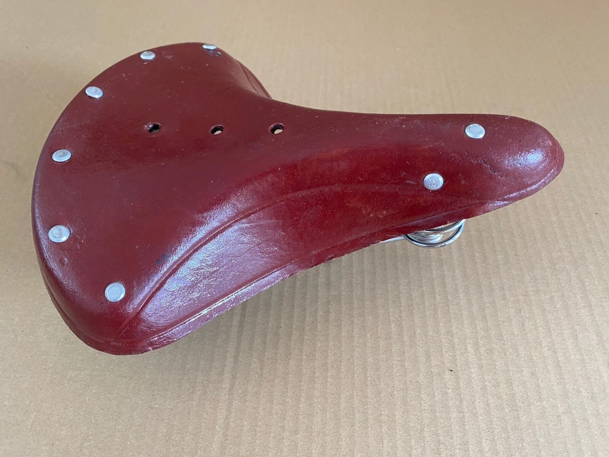 Retro Faux Leather Sprung Saddle Totally Vegan