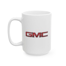 Coffee Tea Mug Cup GMC Motor Car Truck SUV Van Logo Decal American Mugs n' More