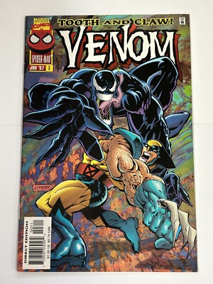 VENOM TOOTH AND CLAW #3 1997 NEAR MINT MARVEL COMICS b-476