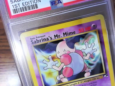 Sabrina's Mr. Mime 94/132 GYM HEROES 1st Edition Graded Pokemon