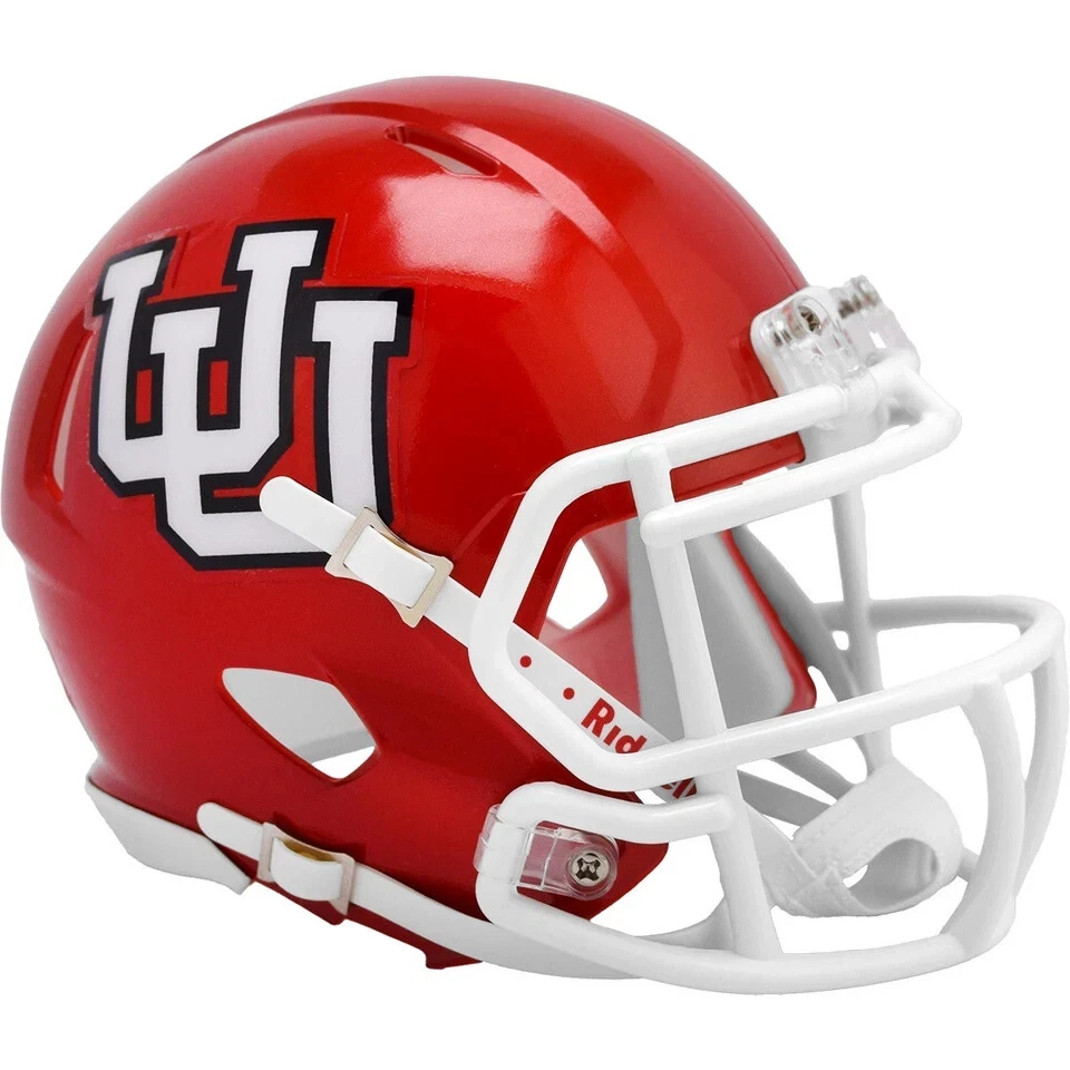 *SALE* UTAH UTES UU RED SPEED MINI NCAA FOOTBALL HELMET RIDDELL-SHIPS FAST! - Image 1 of 1