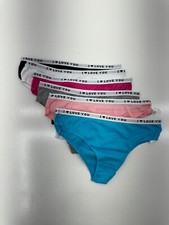 Womens Multicolor 6 Pack briefs Size Medium