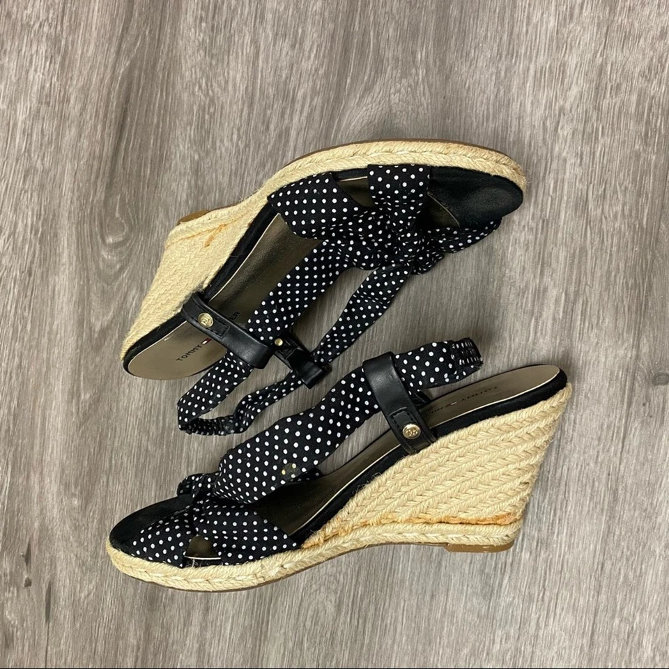 Tacones de cuña Tommy Hilfiger a lunares 8 Foto 3 de 4