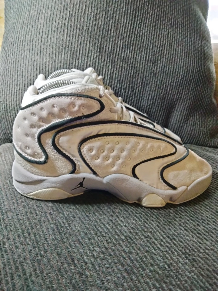 Nike Zapatos Juveniles 6.5Y/W8 Air Jordan OG Neutral Tech Cemento/Negro 133000-002 Foto 3 de 4