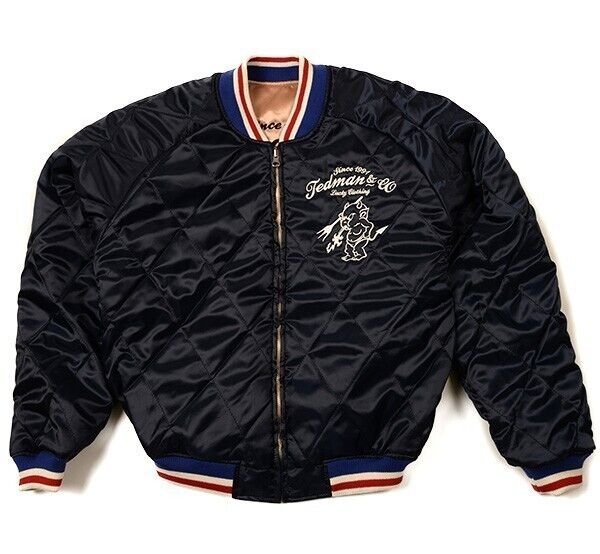 Unused Tedman Men's Sukajan Jacket Reversible Devil Unused Tedman Men's Sukajan Jacket Reversible Devil