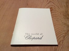 Used IN Shop - Broschüre Booklet Chopard - T...