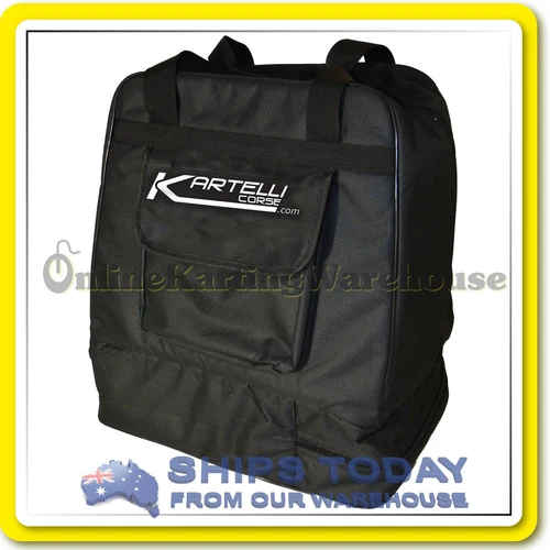 GO KART HELMET & GEAR BAG - KARTELLI CORSE - FITS ALL YOUR GEAR! - Picture 6 of 6