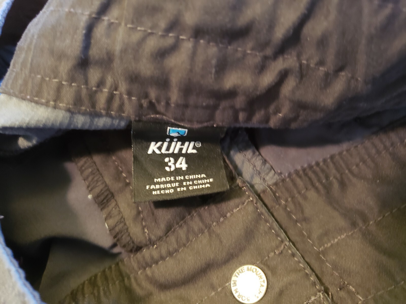 Mens 34 Kuhl Shorts hike camp climb outdoor Gem