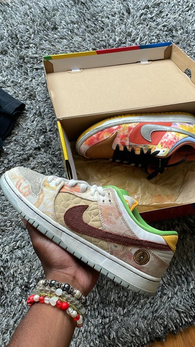 Size 10 - Nike SB Dunk Low Street Hawker 2021