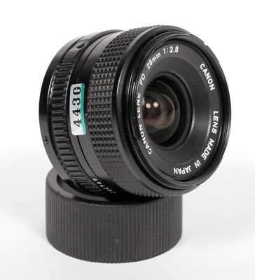 Canon FDn FD 28mm F2.8 lens #4430 Generic Photos