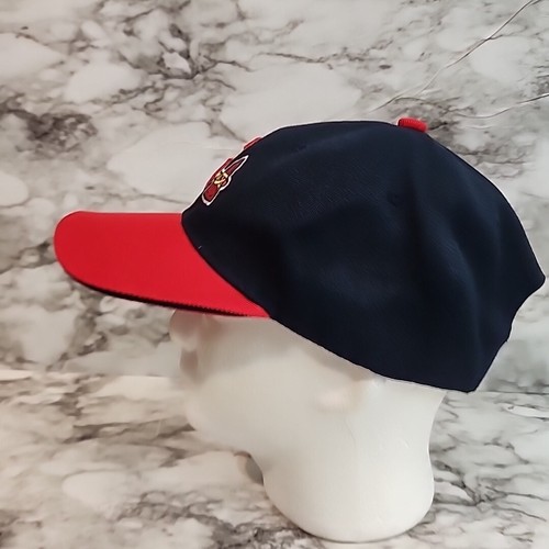Gwinnett Braves MiLB Adjustable Cap Hat Navy/Red Atlanta Melonwear Baseball - Picture 3 of 11