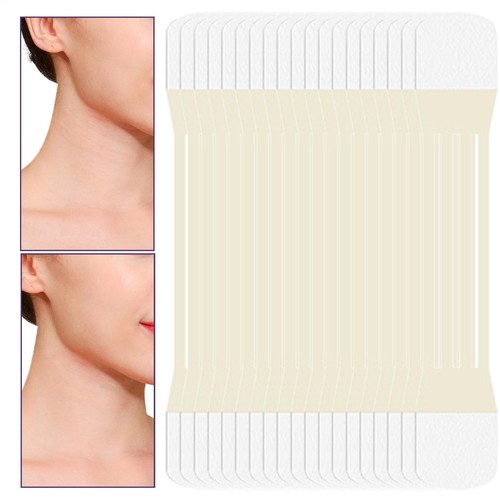 20Pcs Neck Lift Adhesive Strips Neck Tape Thin Face Rubber Miss Face Lift Tape - Picture 6 of 9