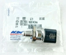ACDelco 12673824 Fuel Rail Pressure Sensor 14-16 Cadillac Chevy GMC 4.3 5.3 6.2L