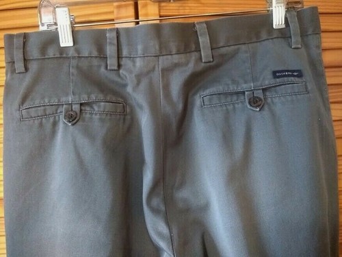 Dockers D2 Straight Pant Grey / Moss Green 34 X 34 - Picture 8 of 8