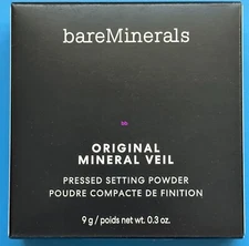 BareMinerals Original Mineral Veil  Pressed Setting Powder 0.3oz Sheer LIGHT