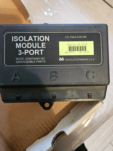 New Western Fisher 29070-1 Isolation Module 3 port Snow Plow | eBay