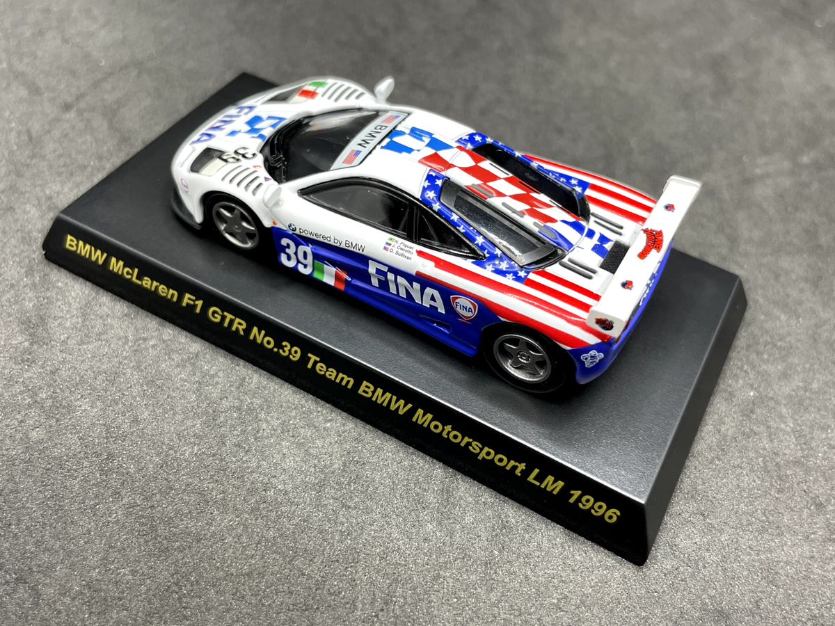 Kyosho 1/64 Mclaren F1 GTR collection No.39 Team BMW MS LM Kyosho 1/64 Mclaren F1 GTR collection No.39 Team BMW MS LM