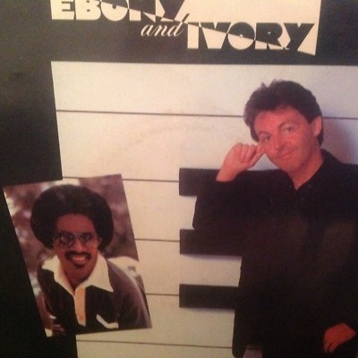 Paul McCartney and Stevie Wonder Ebony and Ivory 45 | eBay