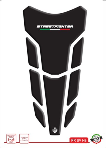 Resin Tank Pad Compatible Motorcycle DUCATI V4 Streetfighter V2- PR SV N6