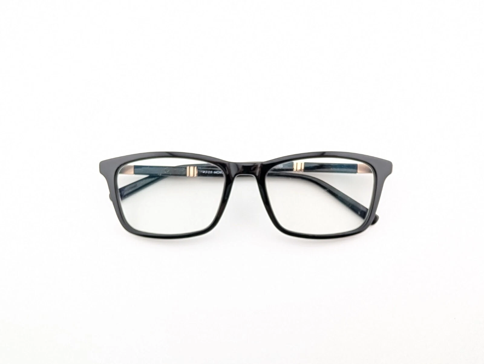 MONTBLANC Eyeglasses Frames Only, MB 540 3 001, 55 18 145, Black, Made in Italy