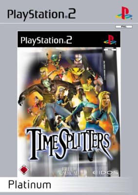 PS2 / Sony Playstation 2 - Time Splitters [Platinum] DE mit OVP OVP beschädigt