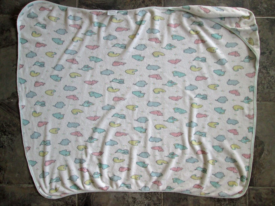 Lote De Colección Carter's Classics Toalla de Tela de Terry con Capucha 100% Algodón Animales Oso Foto 2 de 4