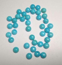 10 pieces 4mm ARIZONA TURQUOISE CABOCHON ROUND Gemstone