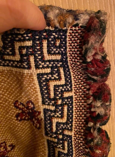 Nativity Scene Throw Tapestry Sz 56"X49" Christmas Bethlehem FRAYING IN CORNERS