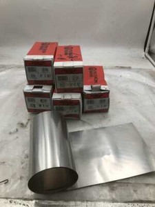 Precision Brand 22L1X 0.0015" Stainless Steel Shim 6" X 50" -NIB Lot of 5