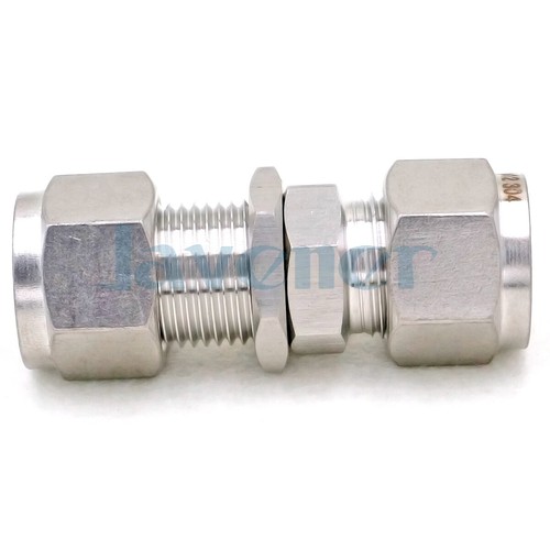 Fit Tube O/D 3-25mm 1/8"-1" Bulkhead 304 Stainless Ferrule Pneumatic Fitting - Picture 10 of 19
