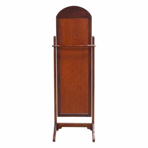 Solid Mahogany Wood Vanessa Cheval Mirror Antique Reproduction Victorian Design - Picture 5 of 7