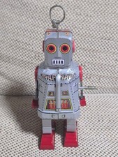 Tin Robot Wind Up Showa Retro Vintage Rare Collectible Windup Figure