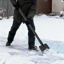 Ice Chopper Scraper snow remover shovel 67" In long handle Heavy Duty steel made