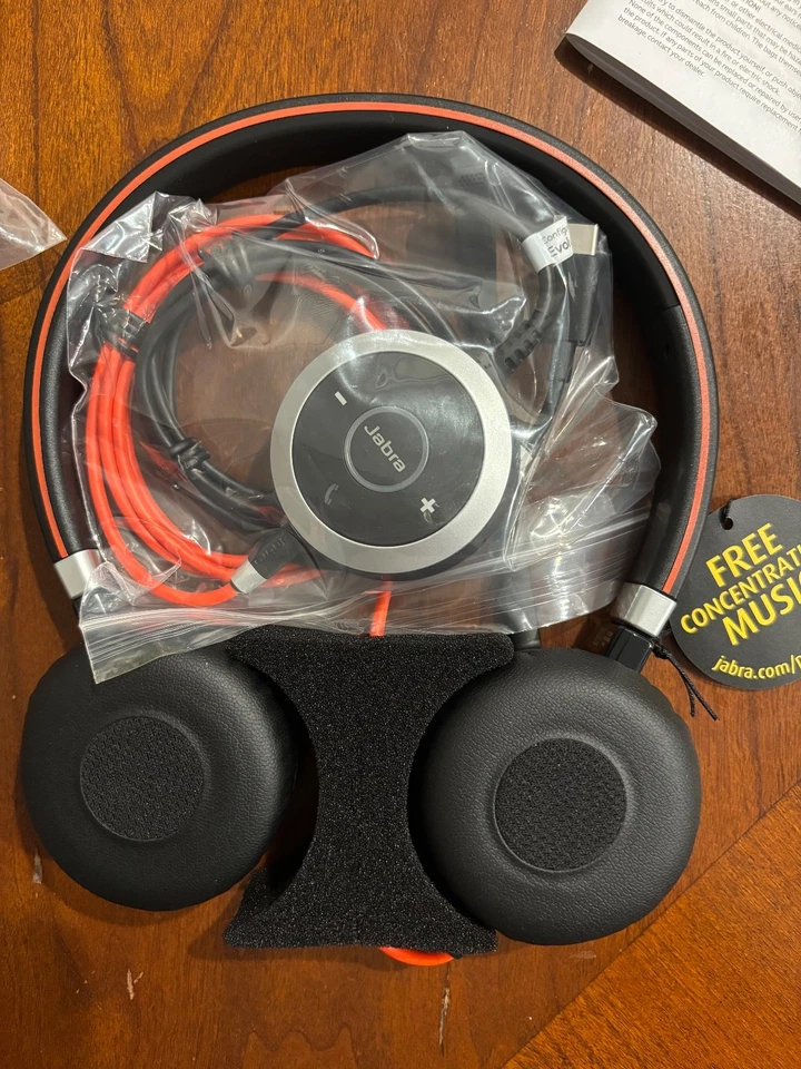 NEW Jabra Evolve 40 Wired Stereo Headset USB-A 3.5mm - HSC017 ENC010 - Image 3 of 4