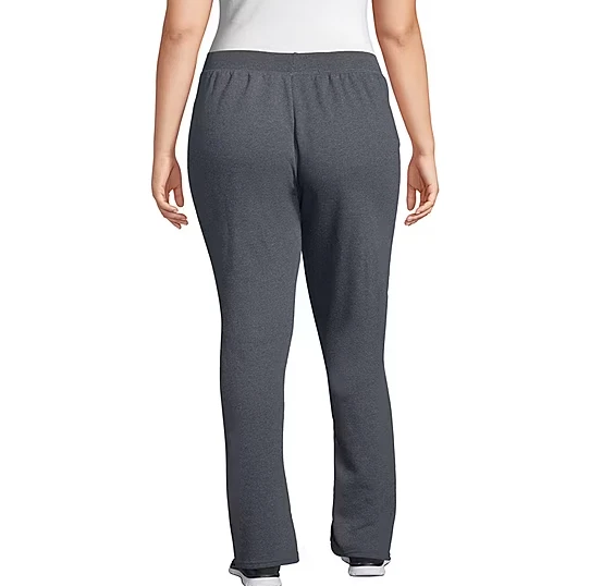 JMS by Hanes Womens High Rise Sweatpant Plus - Slate Sz 3X 925267 - Image 2 of 2