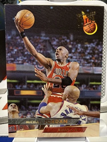 1993-1994 Fleer Ultra MICHAEL JORDAN NBA Basketball Card #30 Chicago Bulls HOF