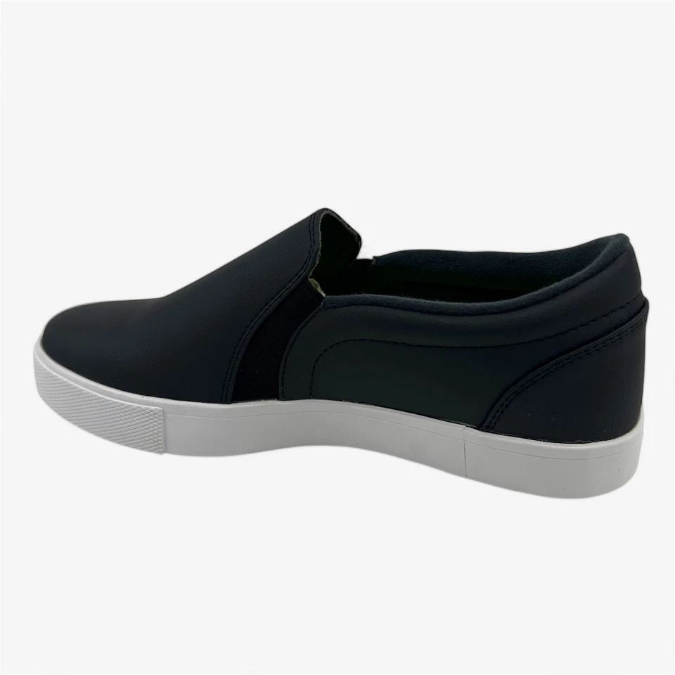 PUMA Tustin Fusion Slip On Black White Womens Spikeless Golf Shoes - Image 3 of 4