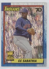 2021 Topps All-Star Rookie Cup Base Image Holofractor 92/99 CC Sabathia HOF 0r2f
