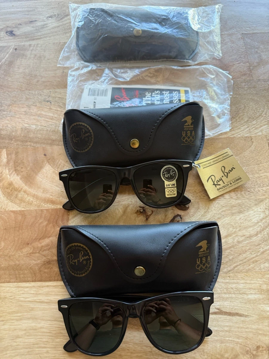 Ray-Ban Wayfarer B L Vintage Sunglasses products for sale | eBay