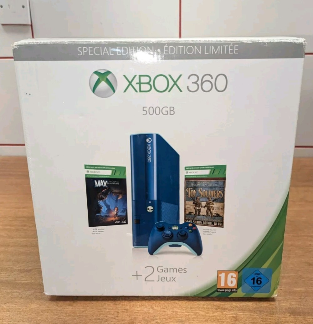Xbox 360 E Special Edition | 500GB | With Controller + Boxed | (B Grade) image 6