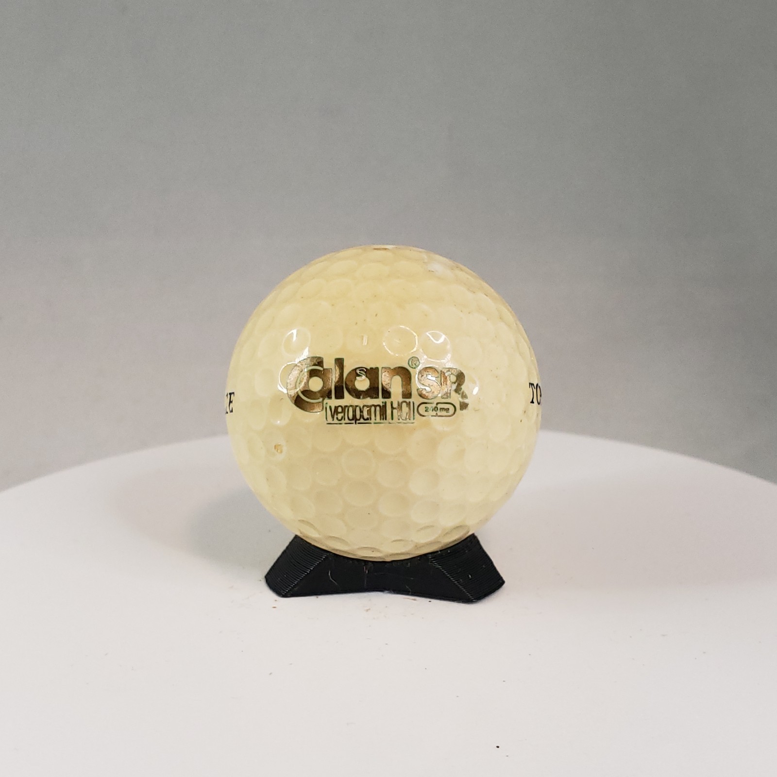 Calencer Drug  - Vintage Logo Golf Ball - Collectable / Rare