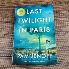 Last Twilight In Paris By Pam Jenoff 2025 Trade Paperback Book ARC Proof