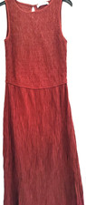 BNWOT Primark plum red stretch sleeveless long dress size 8