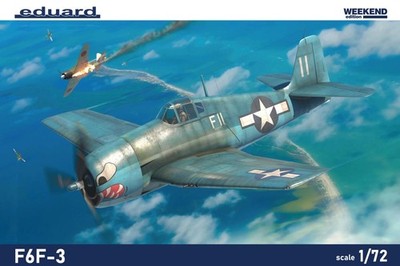 Eduard 1/72 F6F-3 Hellcat Weekend Edition 7457 New Kit