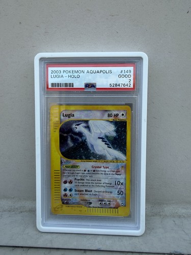 Lugia graded PSA 2 for sale on eBay