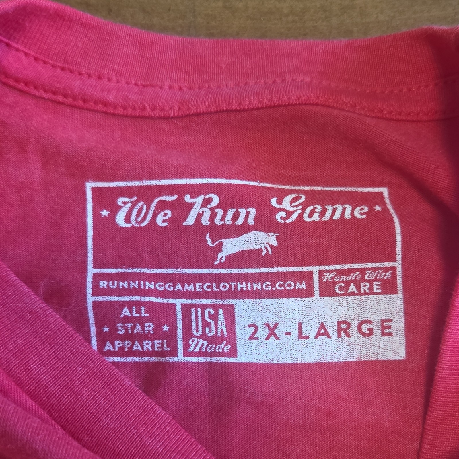 Houston Rockets "Clutch Town" TShirt Running Game Clothing Made in USA Men's 2XL image 3