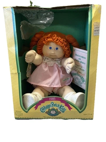 Vintage 1985 Cabbage Patch Kids Doll Coleco ANA JANINA New In Box