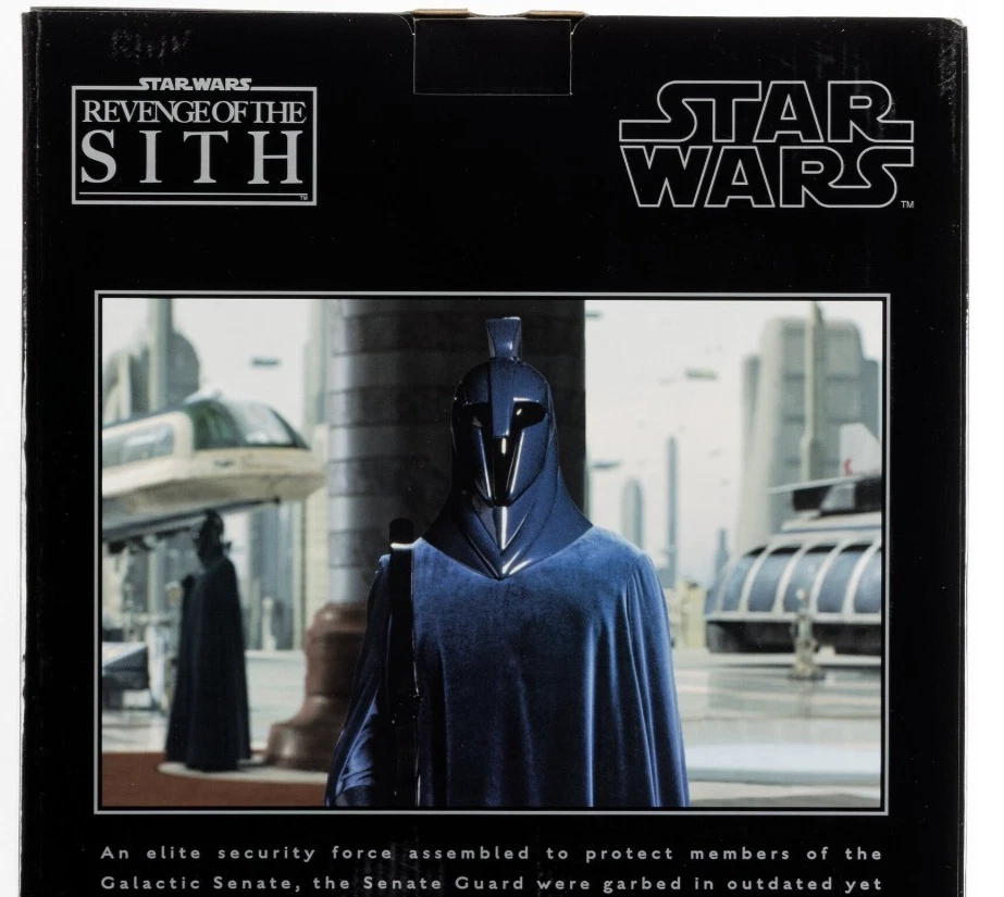 НОВАЯ/ЗАПЕЧАТАННАЯ Нежная ГИГАНТСКАЯ СТАТУЯ ЗВЕЗДНЫХ ВОЙН Месть ситхов СЕНАТСКАЯ ГВАРДИЯ 12 дюймов 1/6 - Изображение 3 из 4