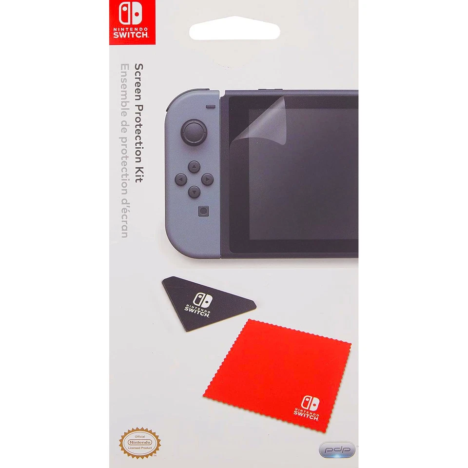 PDP Nintendo Switch Official Screen Protection Kit with Cleaning Cloth - Image 3 of 4